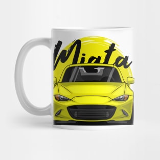 Yellow Miata MX5 ND Mug